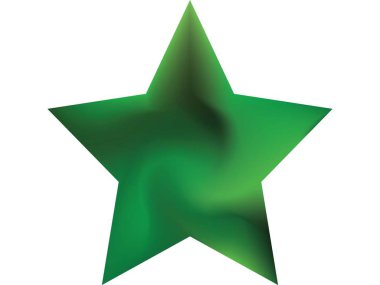 Pentagram biçiminde krom arkaplan.