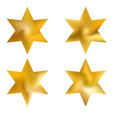 Heksagram gradyan arka planlar kiti.