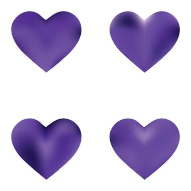 Modern arka plan kalp kiti.