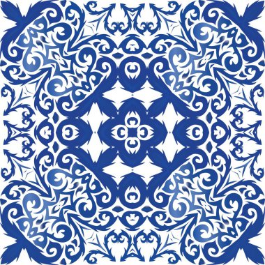 Dekoratif renk seramik azulejo fayansları.