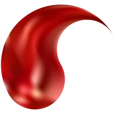 Yin veya yang şeklinde bulanık arkaplan.