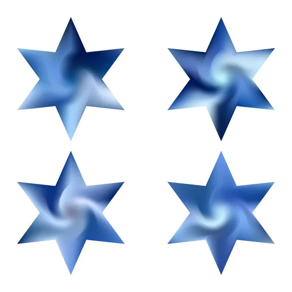 Набір шестигранних абстрактних фонів . — стоковий вектор