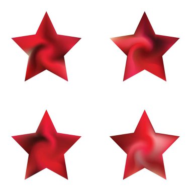 Pentagram pürüzsüz arkaplan koleksiyonu.