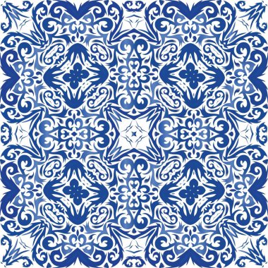 Dekoratif renk seramik azulejo fayansları.