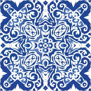 Dekoratif renk seramik azulejo fayansları.