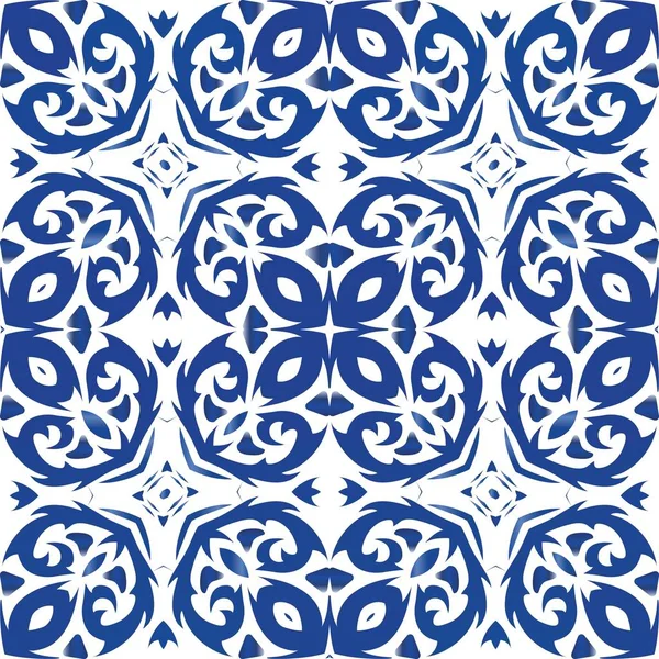 Um motivo de cor decorativa em azulejos cerâmicos . — Vetor de Stock