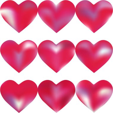 Modern arka plan kalp kiti.