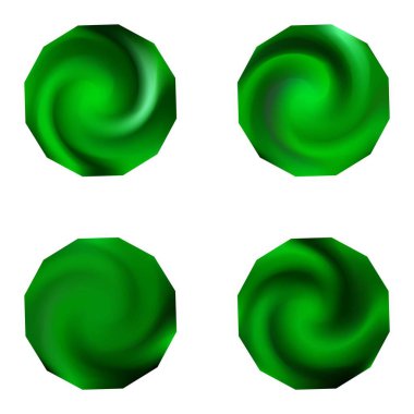 Çokgen eğimli arkaplan kiti.