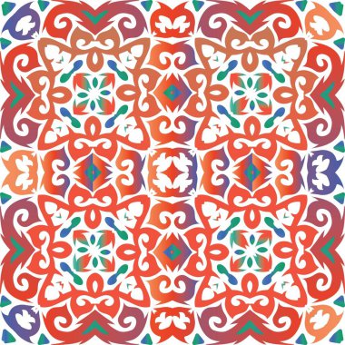 Geleneksel Meksika Talavera 'sı.