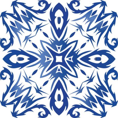Dekoratif renk seramik azulejo fayansları.