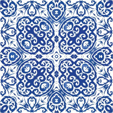 Portekiz klasik azulejo fayansları.