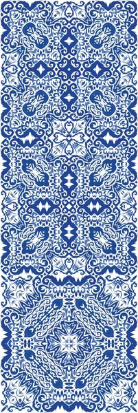 Antico azulejo piastrelle patchwork . — Vettoriale Stock