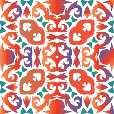 Meksika süslemeli talavera seramik.