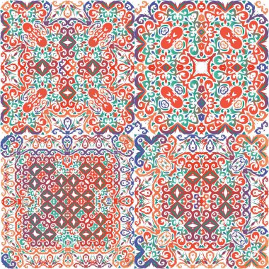 Meksika yapımı talavera fayansları.