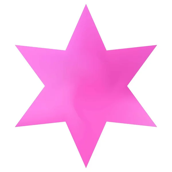 Fond Gradient Sous Forme Hexagramme Symbole Religieux Sacré Judaïque Thème — Image vectorielle