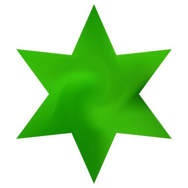 Altıgen şeklinde renkli bir arkaplan. Basit kutsal dini sembol. Moda yumuşak renk efekti. Posteriniz, sunumunuz, davetiyeniz, broşürünüz veya kartlarınız için yeşil eko sıvısı şablonu.