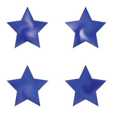 Pentagram gradyan arkaplan kiti. Modaya uygun yumuşak renkli pastel. 90. ve 80. caddelerin sürreal tarzı. Yaratıcı projeleriniz ve grafik tasarımınız için mavi modern, doğal kapaklar.