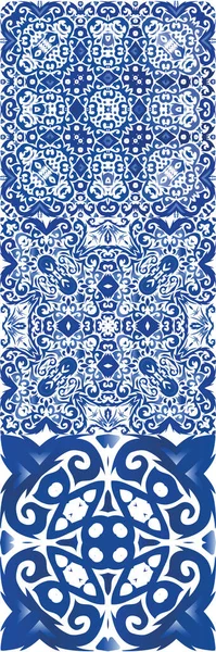 Decorazione Ornamentale Azulejo Piastrelle Portogallo Design Minimale Serie Modelli Vettoriali — Vettoriale Stock