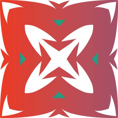 Meksika süslemeli talavera seramiği. Vektörsüz desenli elementler. Banyo tasarımı. Duvar kağıdı, web arkaplanı, havlular, baskı, yüzey dokusu, yastıklar için kırmızı vintage arkaplan.