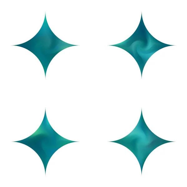 Σύνολο Σχήμα Διαμαντιού Πολύχρωμα Υπόβαθρα Μοντέρνο Απαλό Χρώμα Ρόμβου Δημιουργικό — Διανυσματικό Αρχείο