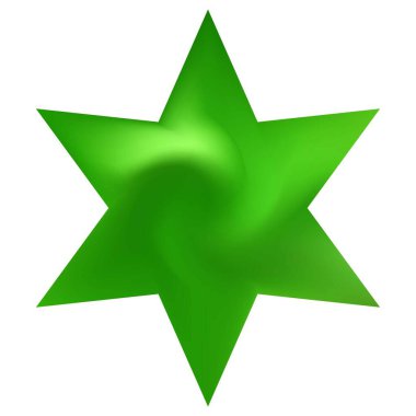 Altıgen şeklinde pürüzsüz bir arkaplan. Modaya uygun yumuşak renk çizimi. Tarikat kutsal dini sembolü. Yaratıcı projeleriniz için yeşil zarif ve kolay düzenlenebilir renkli sıvı kapağı.