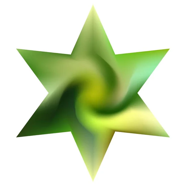 Rozmazané Pozadí Formě Hexagramu Moderní Efekt Měkké Barvy Ručně Kreslený — Stockový vektor