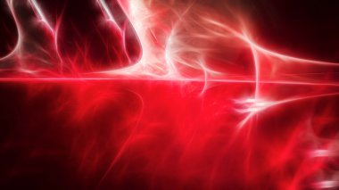 Soyut kırmızı ve beyaz parlak ışık