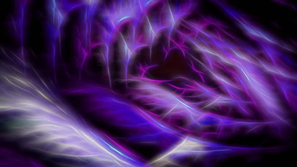 Abstrato ondas de energia azul — Fotografia de Stock