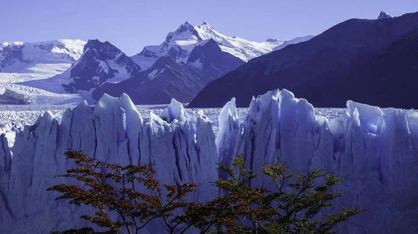 Pohled na ledovec Perito Moreno. Patagonia, Argentina — Stock fotografie