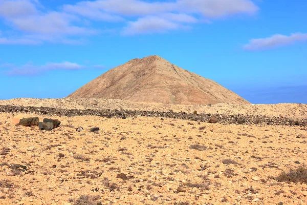 Вид Вулканическую Гору Тиндуйя Фуэртевентуре — стоковое фото