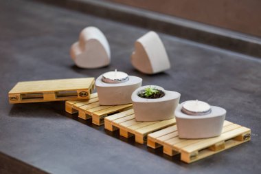 Şamdan vintage yenilikçi çatı iç