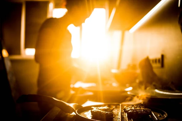 Gün batımı ışınları pişirme