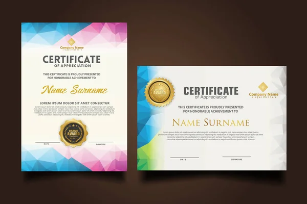 Modern sertifika şablonunu ayarla