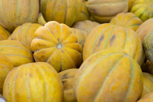 Läckra mogna gul melon — Stockfoto