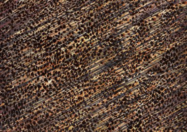 Leopar deri deseni tasarımı