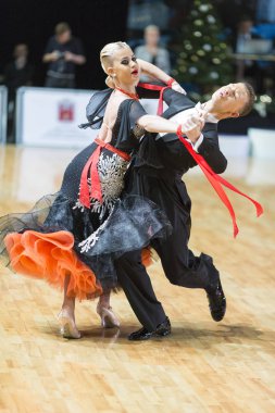 Dans çift gençlik standart Avrupa Program Wdsf Baltık Grand Prix-2106 Şampiyonası üzerinde gerçekleştirir.