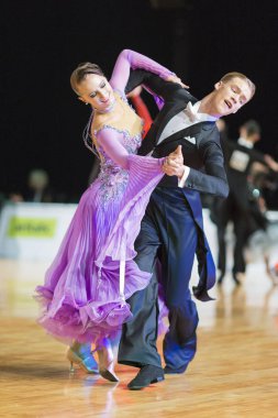 Dans çift gençlik standart Avrupa Program Wdsf Baltık Grand Prix-2106 Şampiyonası üzerinde gerçekleştirir.