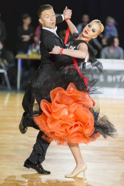 Dans çift gençlik standart Avrupa Program Wdsf Baltık Grand Prix-2106 Şampiyonası üzerinde gerçekleştirir.