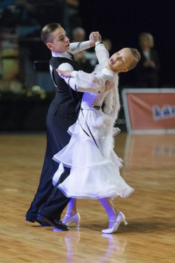 Dans çift çocuk-1 standart Avrupa Program Wdsf Baltık Grand Prix-2106 Şampiyonası üzerinde gerçekleştirir.