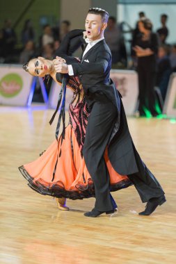 Dans çift gençlik standart Avrupa Program Wdsf Baltık Grand Prix-2106 Şampiyonası üzerinde gerçekleştirir.