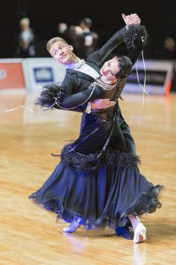 Dans çift gençlik standart Avrupa Program Wdsf Baltık Grand Prix-2106 Şampiyonası üzerinde gerçekleştirir.