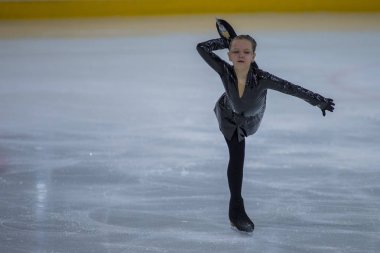 Kadın buz patenci kızlar kadınlar serbest program Program, Minsk Arena Kupası 2017 gerçekleştirir