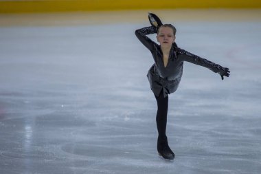 Kadın buz patenci kızlar kadınlar serbest program Program, Minsk Arena Kupası 2017 gerçekleştirir
