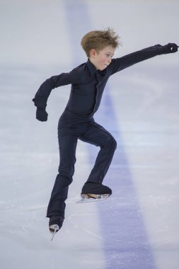 Erkek artistik patinajcı bronz sınıf Erkekler Serbest Program Program Minsk Arena Kupası 2017 gerçekleştirir