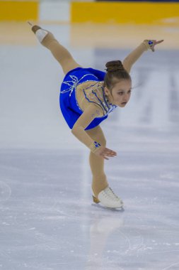 Kadın buz patenci kızlar kadınlar serbest program Program, Minsk Arena Kupası 2017 gerçekleştirir