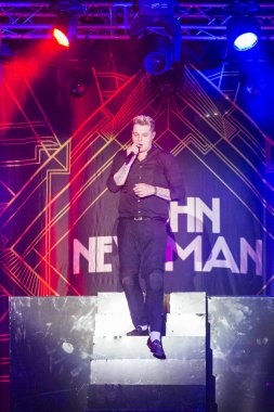 Ünlü İngiliz Pop şarkıcısı John A-Fest Müzik Festivali'nde sahne Newman