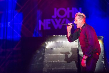 Ünlü İngiliz Pop şarkıcısı John A-Fest Müzik Festivali'nde sahne Newman