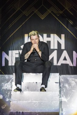 Ünlü İngiliz Pop şarkıcısı John A-Fest Müzik Festivali'nde sahne Newman