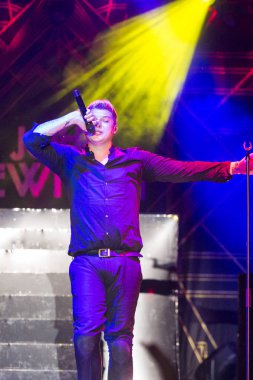 Ünlü İngiliz Pop şarkıcısı John A-Fest Müzik Festivali'nde sahne Newman