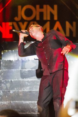 Dünya ünlü İngiliz Pop şarkıcısı John A-Fest Müzik Festivali'nde sahne Newman